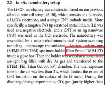 原位TEM研究高溫鋰電充放電機理